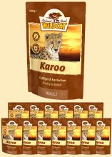 Wildcat Karoo (Кару) - паучи для кошек с мясом птицы, кролика и лосося