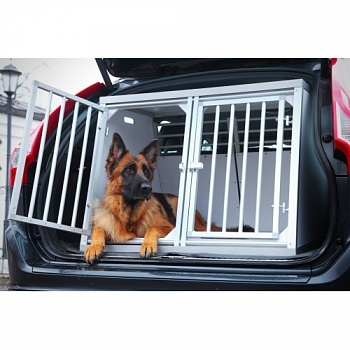 Автобокс - клетка для перевозки двух собак: модель 2XL