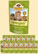 Wildcat Serengeti (Серенгети) - паучи для кошек с 5 видами мяса и бататом