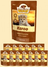 Wildcat Karoo Kitten (Кару) - паучи для котят с мясом птицы, кролика и лосося