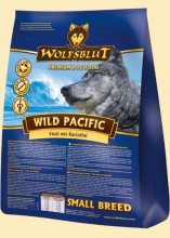 Wolfsblut - Сухой корм для собак мелких пород  Wild Pacific Small Breed (Дикий океан из морской рыбы). Белок: 30%, Жир: 19%.