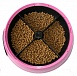 Автокормушка на 4 кормления для 1-1,2 кг корма, розовая, PF2P