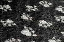 Меховой коврик для собак на нескользящей основе Bronte Glen, черный