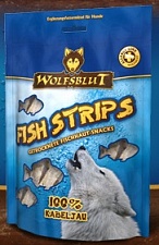 Wolfsblut Fish Strips Kabeljau (Хрустящие Стрипсы из трески) 100 гр