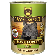 Wolfsblut Dark Forest ADULT- Консервы для взрослых собак с мясом оленя и бататом "Темный Лес". Белок: 11%, Жир: 6,5%.