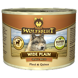 Wolfsblut Wide Plain Quinoa SMALL BREED (Широкая равнина) - Консервы для мелких пород собак с мясом конины, киноа и тыквой. Белок: 9,6%, Жир: 9%