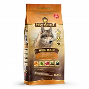 Wolfsblut Wide Plain Large Breed (Широкая равнина) - Сухой корм для крупных собак с кониной и бататом. Белок: 24%, Жир: 10%.