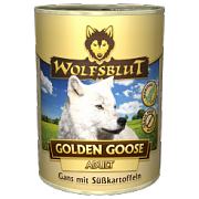 Wolfsblut - Консервы для взрослых собак с мясом гуся и бататом "Золотой Гусь" Golden Goose Adult. Белок 10,2%, Жир 5,8%.