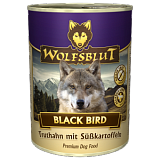 Wolfsblut - Консервы для собак с мясом индейки и бататом "Черная птица" Black Bird  . Белок 9%, Жир 12%.