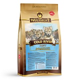 Wolfsblut Cold River Puppy (Холодная река) - Сухой корм для щенков с форелью и лососем. Белок: 31%, Жир: 18%