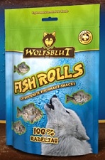 Wolfsblut Fish Rolls Kabeljau (Рыбные Роллы из трески) 100 гр