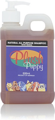 Natural All Purpose Shampoo with Henna - натуральный шампунь с хной не изменяющий текстуру шерсти