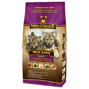 Wolfsblut Wild Game Puppy (Дикая игра для Щенков) - Сухой корм для щенков с куропаткой, диким голубем, страусом и бататом. Белок: 32%, Жир: 16%.
