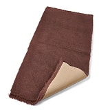 Меховой коврик для собак на нескользящей основе Active Non-Slip Vet Bedding коричневый