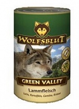 Wolfsblut Консервы для собак с мясом ягненка, лососем, картофелем, овощами и зеленью "Зеленая долина" Green Valley