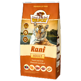 Wildcat Rani (Рани) - Сухой корм для взрослых кошек с мясом фазана, утки и бататом.  Белок 31%, Жир 15,5%.