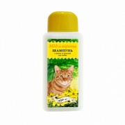 Шампунь "Мед и травы" для кошек с мёдом и чередой.