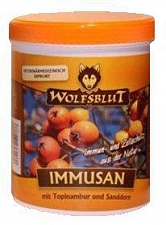 Wolfsblut Витамины для собак и кошек Immusan (Облепиха) Сердце, кровеносные сосуды, кожа, шерсть