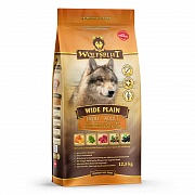 Wolfsblut Wide Plain Adult Light (Широкая равнина низкий протеин) - Сухой корм для взрослых собак с мясом конины и бататом. Белок: 22%, Жир: 6%.