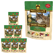 Wolfsblut Green Valley Adult (Зеленая долина) - пауч для взрослых собак с ягненком, лососем и картофелем. Белок: 11%, Жир: 6%