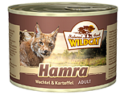 Wildcat Hamra (Хамра) - консервы для кошек с перепелкой и бататом.