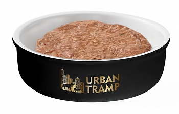 URBAN TRAMP Полнорационный консервированный HOLISTIC корм для взрослых кошек.Паштет с кроликом