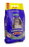 Наполнитель Сибирская кошка Супер комкующийся для кошек