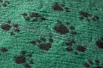 Меховой коврик для собак на нескользящей основе Bronte Glen, зеленый