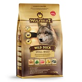 Wolfsblut Wild Duck Small Breed (Дикая утка) - Сухой корм для собак мелких пород с мясом дикой утки и картофелем. Белок: 29%, Жир: 16,5%