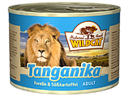 Wildcat Tanganika (Танганика) - консервы для кошек с форелью и сладким картофелем.